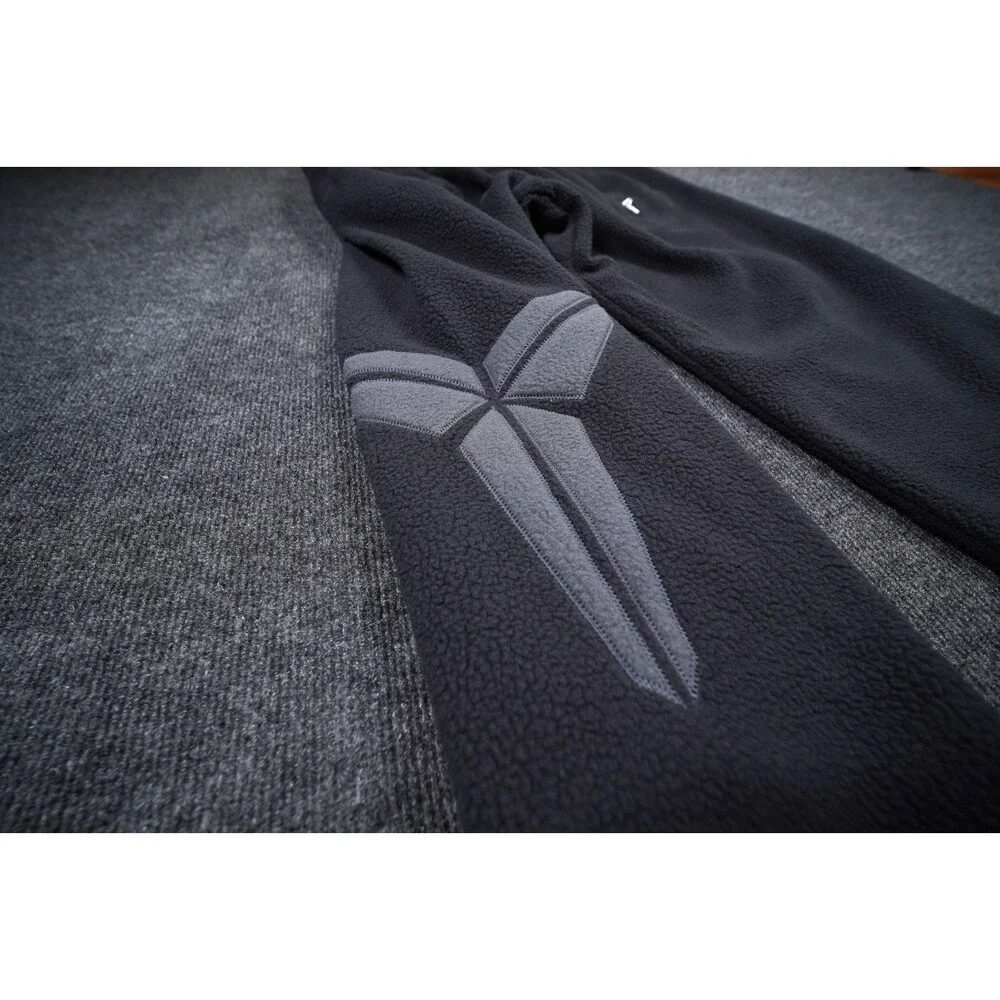 NEW NIKE KOBE WINTERIZED BASKETBALL FLEECE PANTS YOUTH BLACK IB2740-010 SZ XL